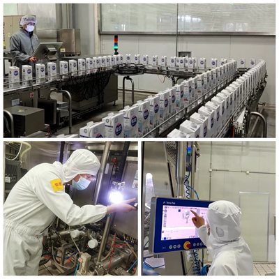 为守护市民“奶瓶子”,上海三家乳制品工厂近千名员工“以厂为家”